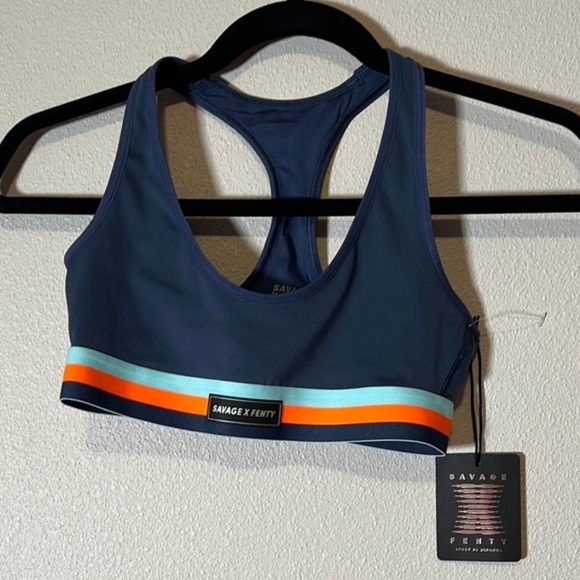 NWT Women's Savage X Fenty Lineup Low-impact Sports Bra - Picture 2 of 10